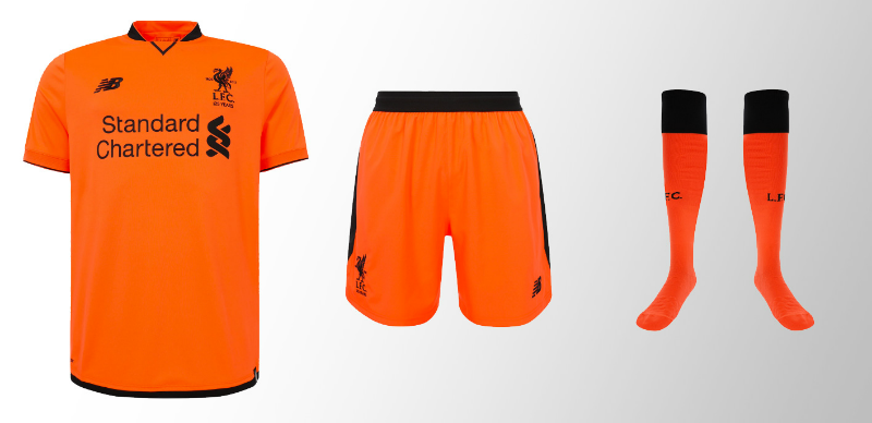 liverpool orange away kit