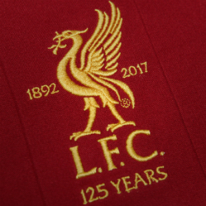 Liverpool 125 Year Anniversary Crest