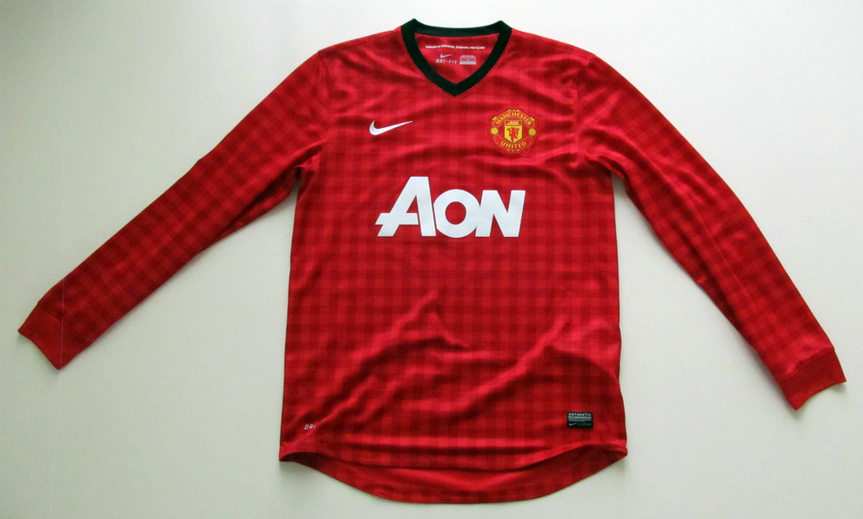 Manchester United Kit History Champions League Shirts